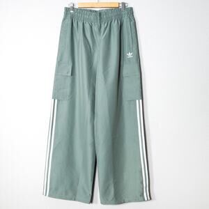 Adidas Originals Track Pants Sage Green Size Large Cargo Streetwear